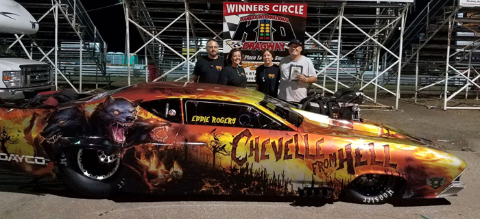 Eddie Rogers - 'Chevelle from 
Hell' - Winners Circle